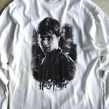 【HARRY POTTER】ハリーポッター プリントTシャツ/ムービーT 映画 DELTA ロンT デットストック 未使用 ヴィンテージ 90s00s_画像4