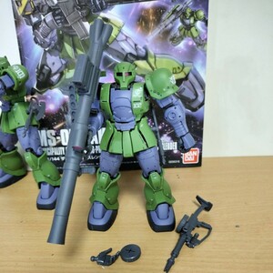 Art hand Auction HGUC 1/144 ジ･オリジン MS-05 旧ザク ザクⅠ スレンダー 専用 塗装 完成品 ガンプラ ガンダム デニム フィギュア ジャンク シャア HG RG, キャラクター, ガンダム, 完成品