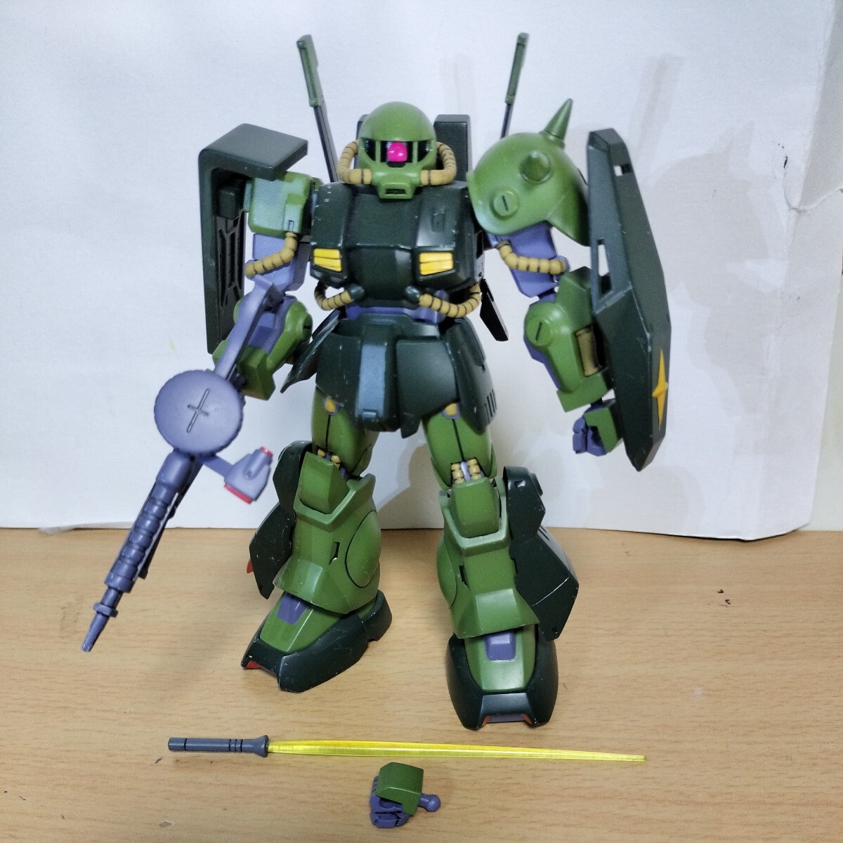 HGUC 1/144 RMS-106 ハイザック ティターンズ カラー 塗装 完成品 フィギュア ガンダムUC ジャンク ガンプラ HG ゼータ 残党軍 ジェリド, キャラクター, ガンダム, 完成品