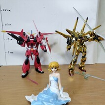 HG 1/144 シラヌイアカツキガンダム セイバーガンダム 完成品 SEED DISTENY ガンダム ガンプラ ジャンク カガリ・ユラ・アスハ フィギュア_画像10