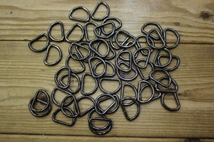 [ sub-materials ]D can 15 metal black 50 piece (3)