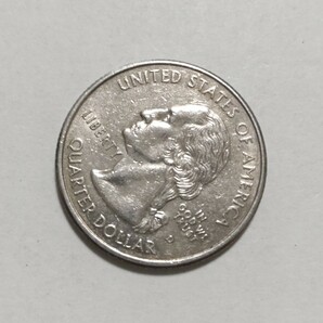 アメリカ合衆国 50州記念硬貨 コネティカット州 25セント 1枚の画像6