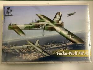 2 ユニクラフト 1/72 Focke-Wulf FW.42 フォッケウルフ ドイツ軍 爆撃機 計画機 試作機 fw42 UNICRAFT レア プラモデル レジンキット