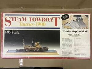 欠品あり ジャンク MODEL SHIPWAYS HOスケール 1/87 トラウス スチーム タグボート 1900 STEAM TOWBOAT Taurus 木製 帆船 バルサ 帆船模型