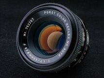 PORST COLOR REFLEX MC AUTO 50mm F1.7 M42 マウント 美品!!!!　0350_画像1