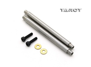Tarot 450 Pro / Sport スピンドル フェザリング 2本セット (51x4mm) (TL45021)
