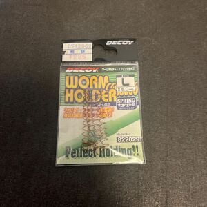 送料84円 新品 デコイ ワームホルダー　スプリングタイプ　L DECOY カツイチ WORM HOLDER WH02 ワーム　コイル　