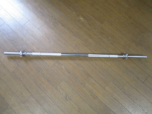 【発送不可】バーベル シャフト 7kg/1400mm/28mm 140cm 筋トレ トレーニング ベンチプレス【直接引取限定/近郊配達可】