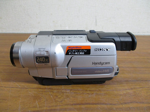 【Y10/M】SONY ソニー ハンディカム CCD-TRV106 8ミリビデオカメラ ジャンク