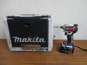 【Y10/G】makita マキタ 充電式インパクトドライバ TD171D 18V 3.0Ah BL1830 バッテリー付