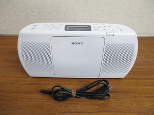 【Y10/K】SONY ソニー パーソナルオーディオシステム ラジオ ZS-E20CP 動作品