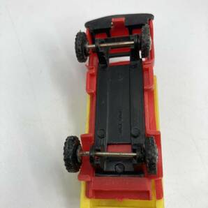 昭和レトロ タンクローリー ミニカー 駄玩具 プラ製 ミニチュア トミカサイズ 香港製 レア品の画像6