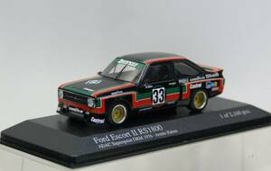 【PMA】1/43 フォード エスコートⅡ RS1800 #33 A.Hahne 1976年 DRM スーパースプリント (商品№ 400 768433 )ダイキャスト製のミニカー