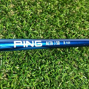 中古　PING ピン 純正シャフト　ALTA J 50 FW用　3W用　Rシャフト　旧スリーブ付き　42インチ　106.7cm 98g