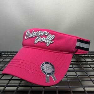  Dunlop Srixon женский Golf козырек розовый вязаный сетка SWH1351 козырек 