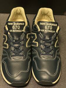 New Balance ニューバランス　M670NVY made in ukネイビー　29.0cm