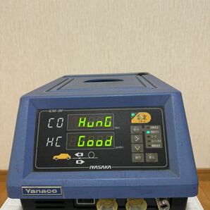 イヤサカ 排気ガステスター COHCテスター ALTAS-300 ヤナコ計測 認証工具 複合測定器 2012年製の画像6