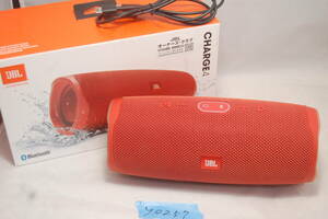 JBL HARMAN charge4 Bluetooth スピーカー RED 中古品 ｙ0257