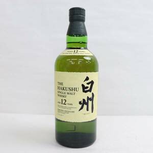 1円~SUNTORY（サントリー）白州 12年 旧 43％ 700ml F24B210025