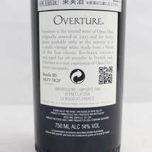 1円~OVERTURE（オーバーチュア）14％ 750ml ※ラベル汚れ・キャップフィルムキズ G24B240029_画像6