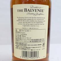 THE BALVENIE（バルヴェニー）12年 ダブルウッド 40% 700ml O24B200080_画像5