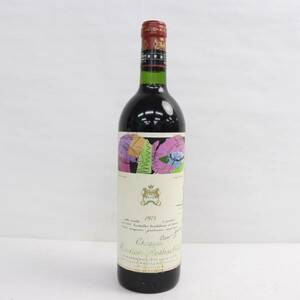 Chateau Mouton Rothschild（シャトー ムートン ロートシルト）1975 14％未満 750ml ※ラベル汚れ E24B210003