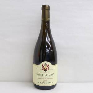 1円~DOMAINE PONSOT（ドメーヌ ポンソ）サン ロマン キュヴェ ド ラ メサンジェ 2015 13％ 750ml ※キャップ膨張 G24B250038