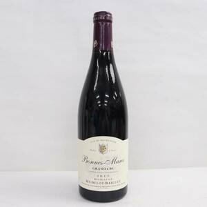 1円~HUDELOT-BAILLET（ユドロ バイエ）ボンヌ マール グランクリュ 2012 13.5％ 750ml R24B200030