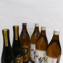 【6本セット】焼酎各種（中々 麦 焼酎一筋 20度 900ml 詰日21.01 等）D24B260023_画像4