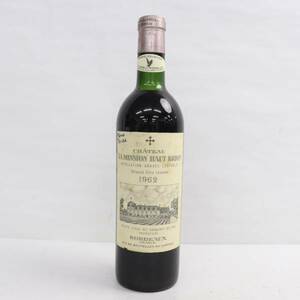 CHATEAU LA MISSION HAUT-BRION（シャトーラミッションオーブリオン）1962 14度未満 750ml ※ラベル手書き文字あり X24C040016