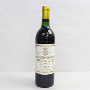 CHATEAU PICHON LONGUEVILLE（シャトー ピション ロングヴィル）コンテス ド ラランド 1986 12.5％ 750ml ※ラベル汚れ S24C010052