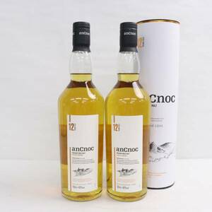 【2本セット】ancnoc（アンノック）12年 40% 700ml F24C030010