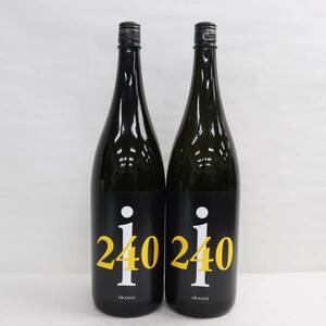 【2本セット】岩の井 i240 総の舞 純米吟醸 無濾過生原酒 17度 1800ml 製造24.02 G24C020094