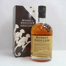 MONKEY SHOULDER（モンキー ショルダー）ザ オリジナル バッチ 27 40％ 700ml X24C040092_画像1