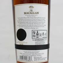 MACALLAN（マッカラン）25年 シェリー オーク カスク 2022 43％ 700ml G24A050018_画像5