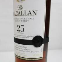 MACALLAN（マッカラン）25年 シェリー オーク カスク 2022 43％ 700ml G24A050018_画像7