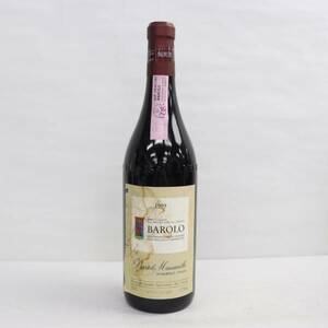 Bartolo Mascarello（バルトロ マスカレッロ）バローロ 1999 13.5％ 750ml ※ラベル汚れ S24C010097