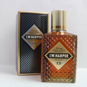 1円~I.W.HARPER（I.W.ハーパー）12年 43％ 750ml Z24C040001