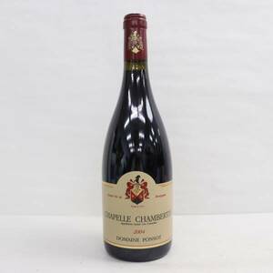 DOMAINE PONSOT（ドメーヌ ポンソ）シャペル シャンベルタン 2004 13.4％ 750ml U24C050009