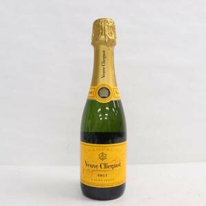 Veuve Clicquot（ヴーヴ クリコ）イエロー ブリュット NV ハーフボトル 12％ 375ml ※ラベルキズ G24C060014