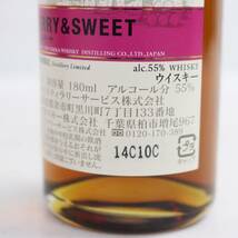 1円~NIKKA（ニッカ）余市 シングルモルト シェリー＆スイート ベビーボトル 55％ 180ml Q24C120069_画像5