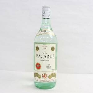 BACARDI（バカルディ）カルタ ブランカ スペリオール ホワイトラム ライトドライ 44％ 1000ml C24C030002