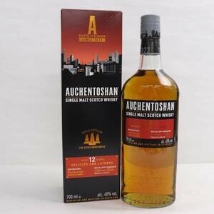 AUCHENTOSHAN（オーヘントッシャン）12年 バーボン & シェリーカスク 40％ 700ml F24C090006