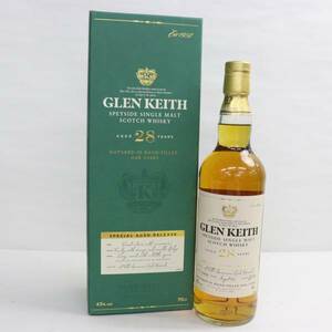 GLEN KEITH（グレンキース）28年 43％ 700ml J24B260005