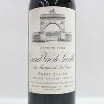 Chateau Leoville Las Cases（シャトー レオヴィル ラスカーズ）グランヴァン ド レオヴィル 1993 12.5％ 750ml G24C100035_画像2