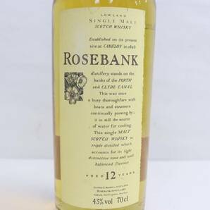 ROSE BANK（ローズバンク）12年 花と動物 43％ 700ml T24C090031の画像2