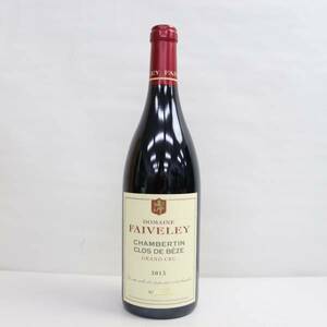 1円~DOMAINE FAIVELEY（ドメーヌ フェヴレ）シャンベルタン クロ ド べーズ グランクリュ 2013 13% 750ml T24A110030