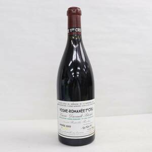 DRC VOSNE-ROMANEE（ヴォーヌロマネ）プルミエクリュ キュベ デュボー ブロシェ 2002 13％ 750ml ※ラベル汚れ・液面低下 X24C080037