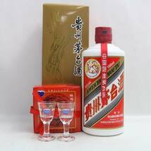 貴州茅台酒（マオタイシュ）天女ラベル 2019 53％ 500ml（重量 955g）N24B230009_画像1