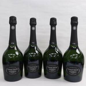 1円~【4本セット】Laurent-Perrier（ローランペリエ）グラン シエクル No.25 12％ 750ml T24C180317の画像1